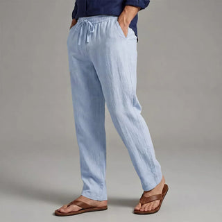 BRYNOUVELLE | PANTALON DÉCONTRACTÉ EN LIN POUR HOMMES