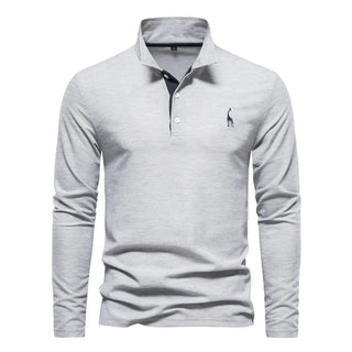 BRYNOUVELLE | T-Shirt à Manches Longues avec Col pour Homme