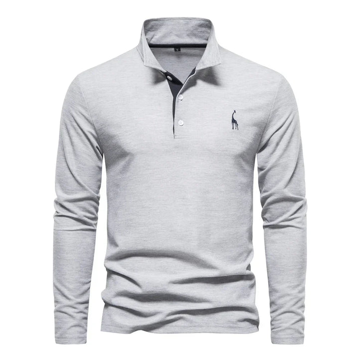 BRYNOUVELLE | T-Shirt à Manches Longues avec Col pour Homme