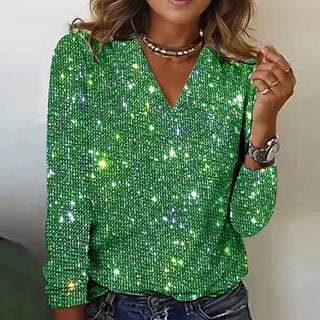 BRYNOUVELLE | Chemise de fête à manches longues Freya