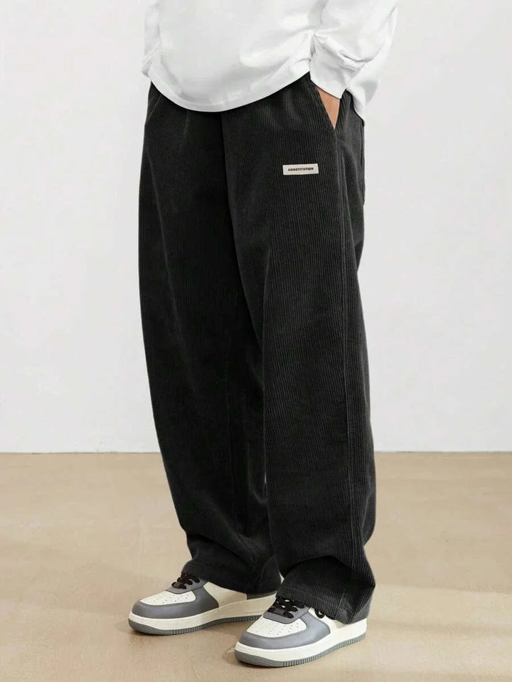 BRYNOUVELLE | PANTALONS EN CORDUROY POUR HOMMES
