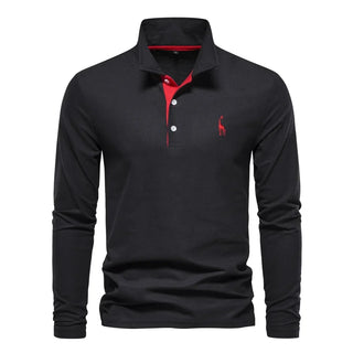 BRYNOUVELLE | T-Shirt à Manches Longues avec Col pour Homme