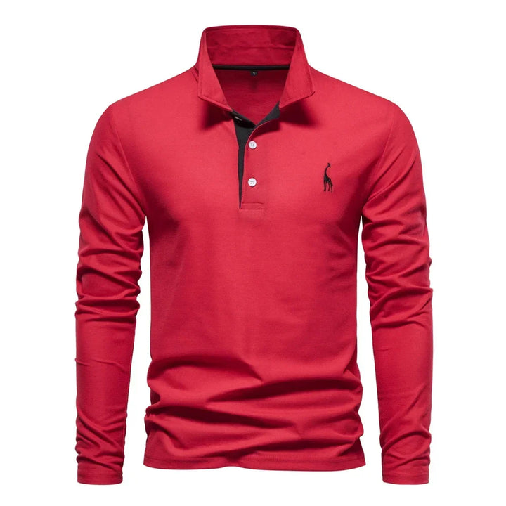 BRYNOUVELLE | T-Shirt à Manches Longues avec Col pour Homme