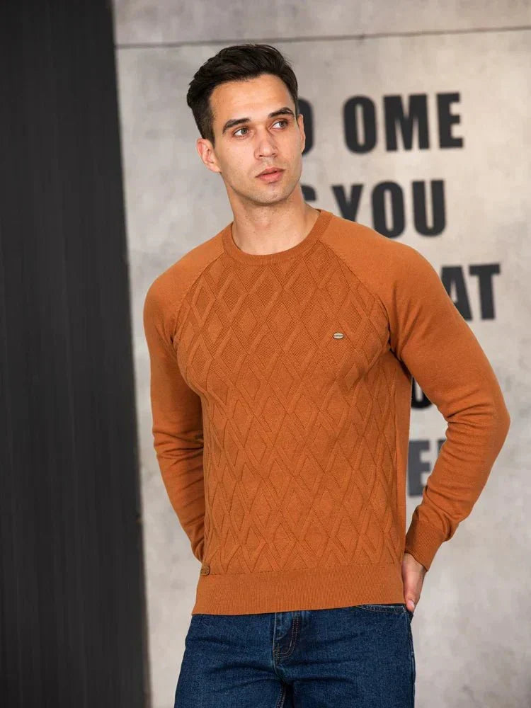 Theodor™ | Pull pour homme avec motif à carreaux