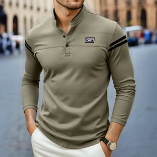 BRYNOUVELLE | T-SHIRT À MANCHES LONGUES MODERNE POUR HOMME