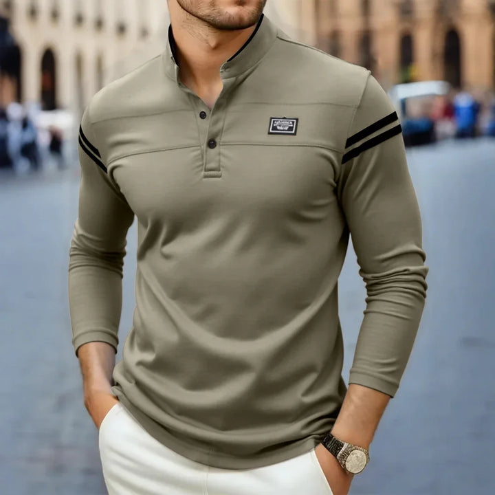 BRYNOUVELLE | T-SHIRT À MANCHES LONGUES MODERNE POUR HOMME
