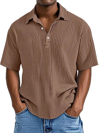 BRYNOUVELLE | Chemise Vintage Texturée pour Homme