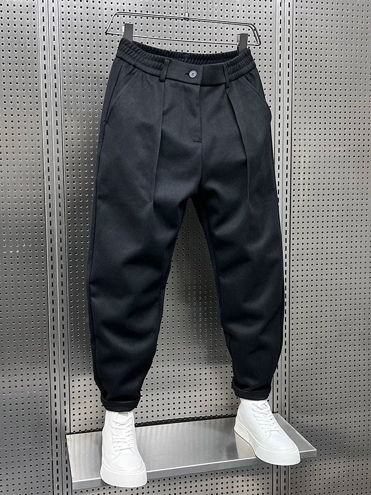 BRYNOUVELLE | PANTALON FUSELÉ TEXTURÉ POUR HOMME