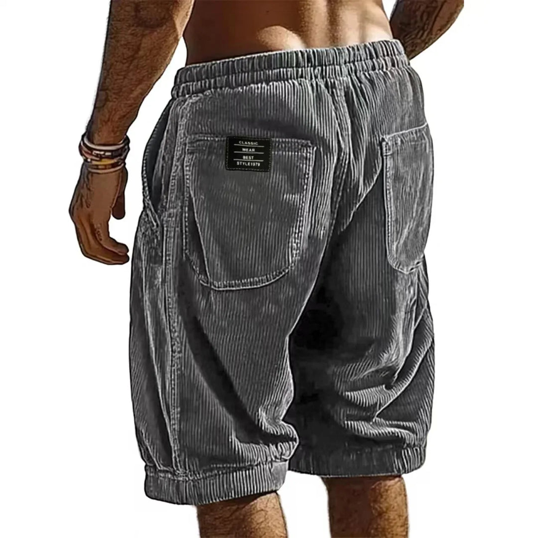 BRYNOUVELLE | SHORT EN VELOURS CÔTELÉ POUR HOMMES