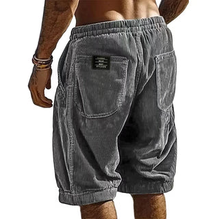 BRYNOUVELLE | SHORT EN VELOURS CÔTELÉ POUR HOMMES