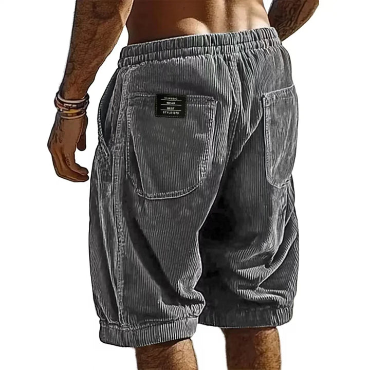 BRYNOUVELLE | SHORT EN VELOURS CÔTELÉ POUR HOMMES