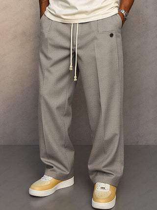 BRYNOUVELLE | PANTALON COTON À CORDON POUR HOMME