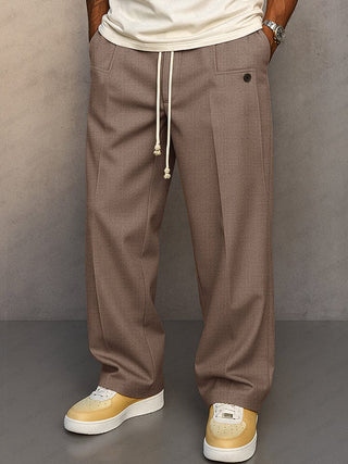 BRYNOUVELLE | PANTALON COTON À CORDON POUR HOMME