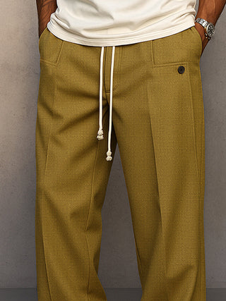 BRYNOUVELLE | PANTALONS ÉLÉGANTS AVEC CORDON