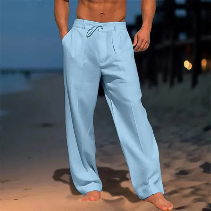 BRYNOUVELLE | PANTALONS CLASSIQUES EN LIN POUR HOMMES