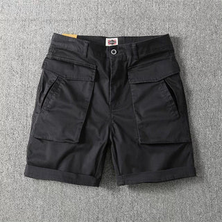 BRYNOUVELLE | Pantalon Cargo Court en Coton pour Hommes