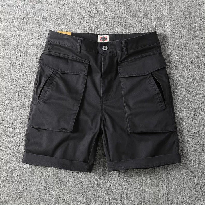 BRYNOUVELLE | Pantalon Cargo Court en Coton pour Hommes