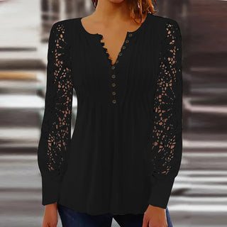 BRYNOUVELLE | Blouse Sophistiquée à Manches Longues Marianne