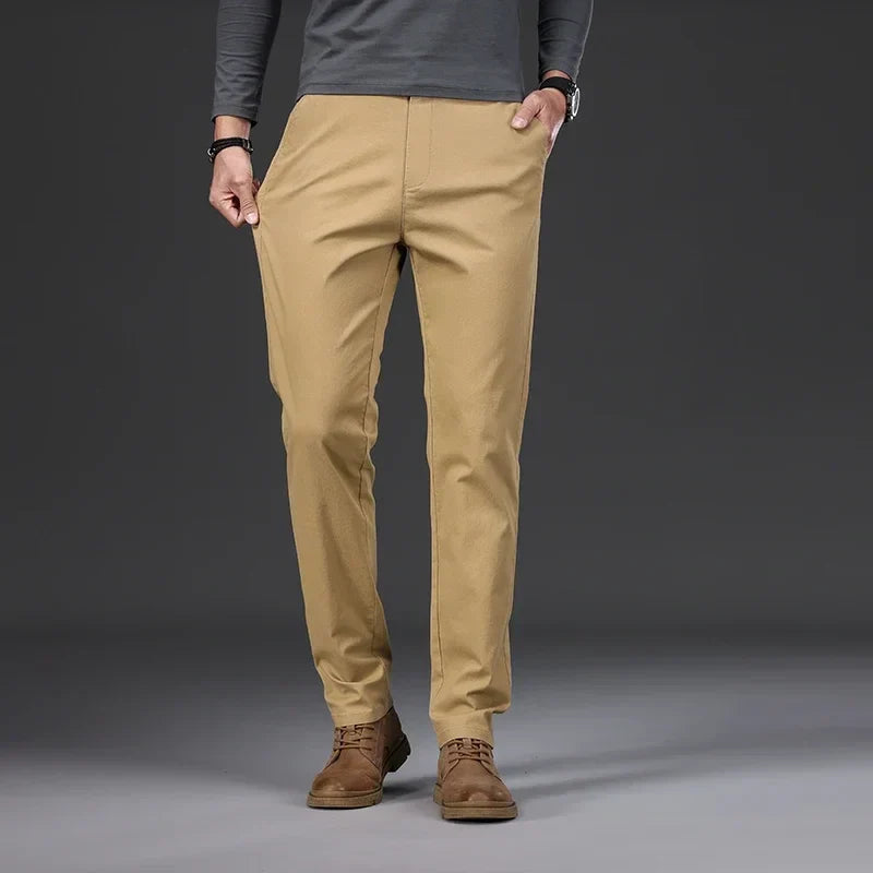 Pantalon Décontracté En Coton Pour Homme