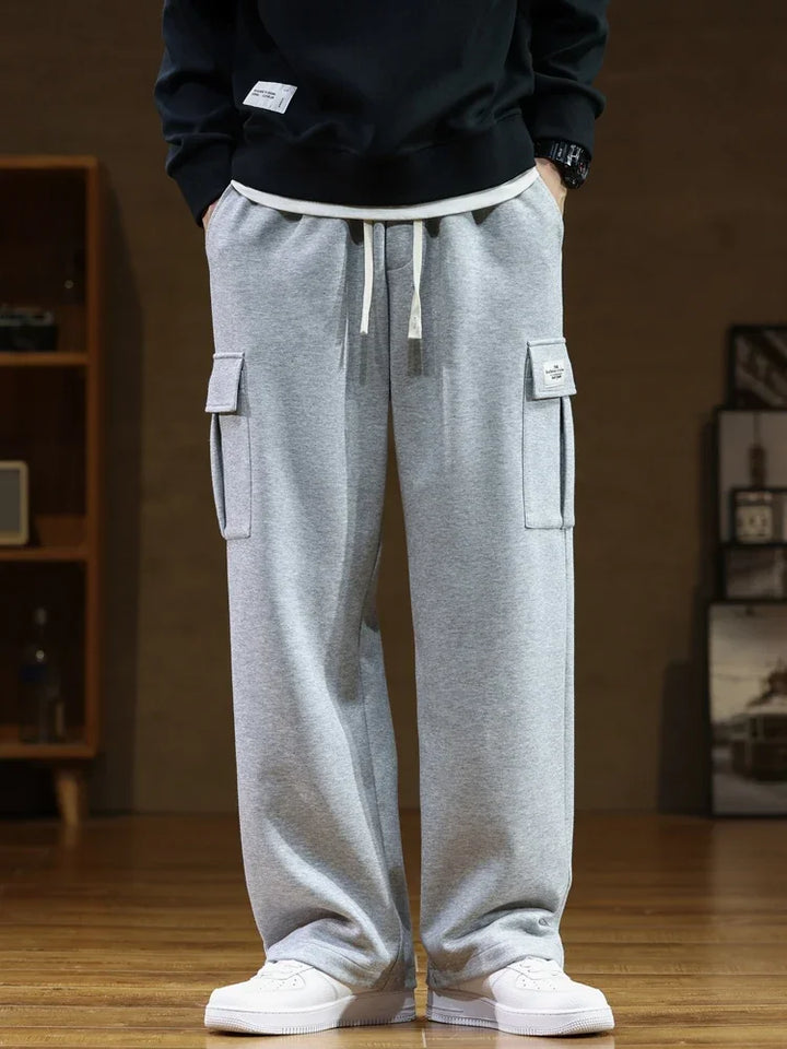 BRYNOUVELLE | PANTALON CARGO EN POLAIRE