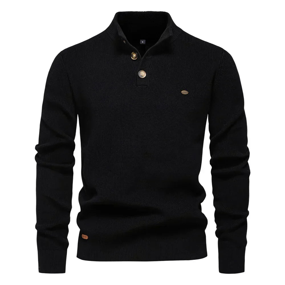 Konrad™ | Pull pour homme élégant avec design à boutons