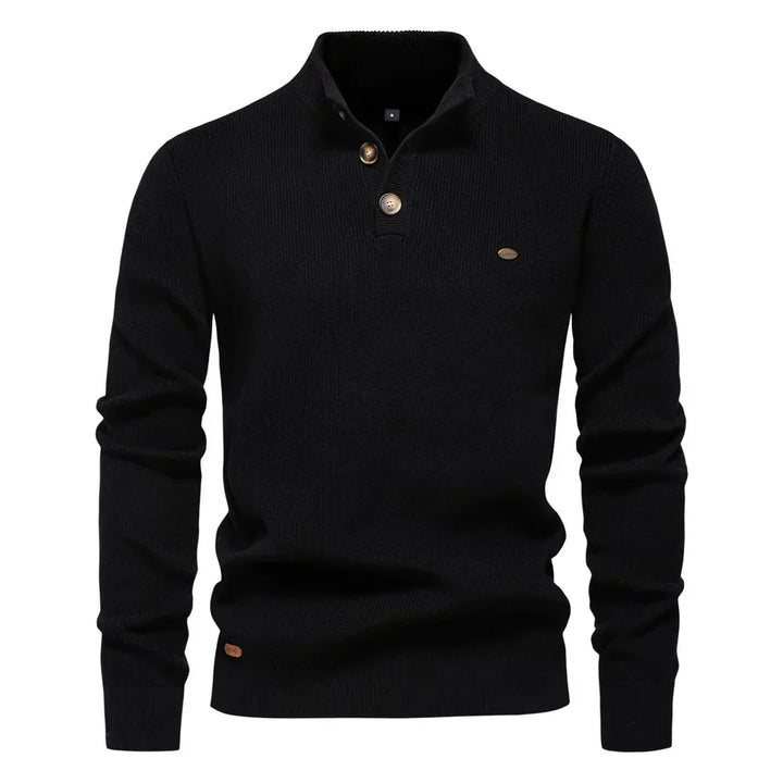 Konrad™ | Pull pour homme élégant avec design à boutons