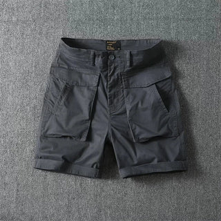 BRYNOUVELLE | Pantalon Cargo Court en Coton pour Hommes