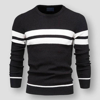 BRYNOUVELLE | Pull Rayé en Maille pour Hommes
