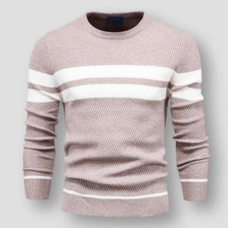 BRYNOUVELLE | Pull Rayé en Maille pour Hommes