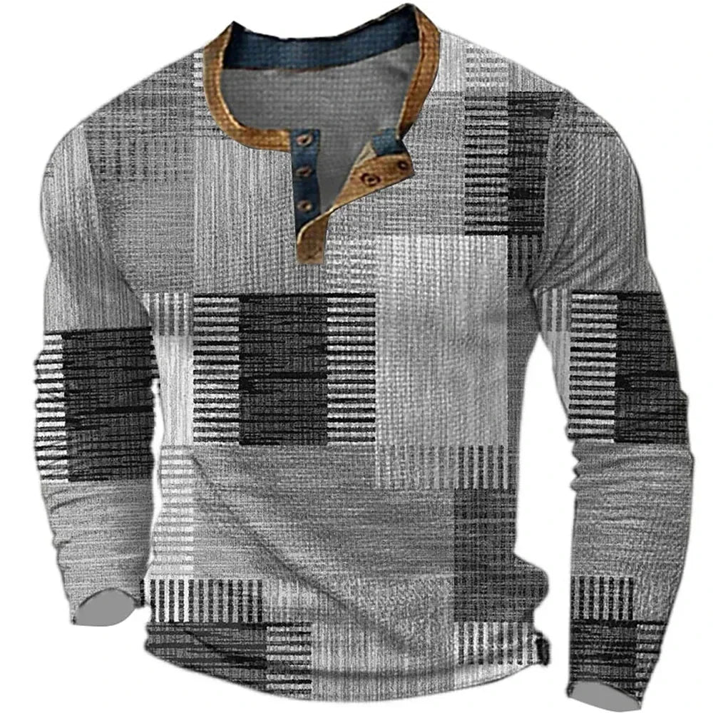 Sverre | Pull Design Nordique avec Style Patchwork
