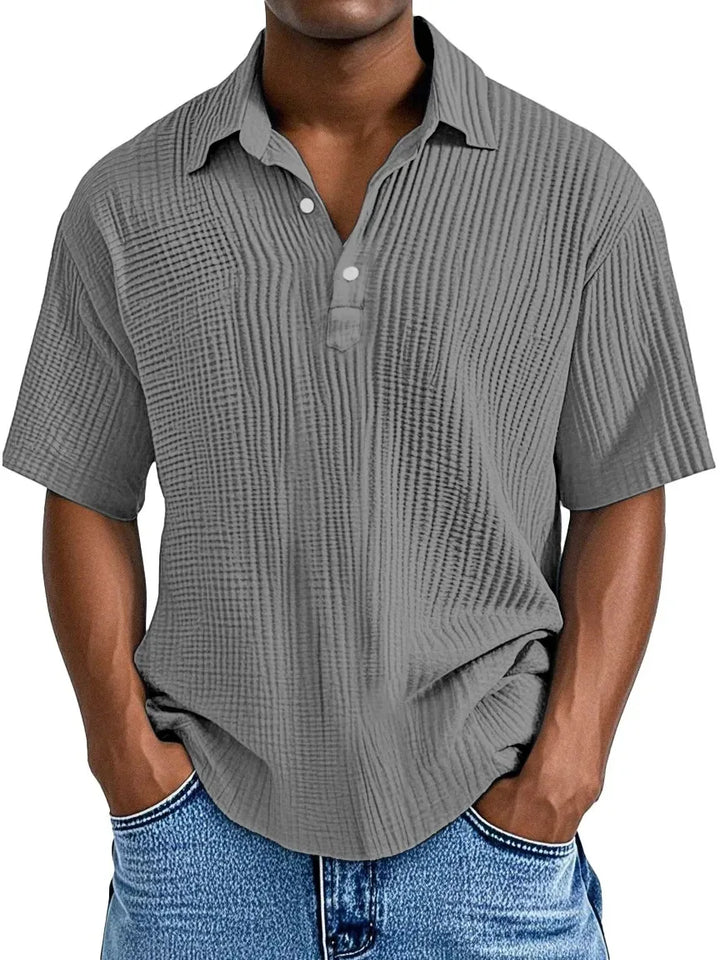 BRYNOUVELLE | Chemise Vintage Texturée pour Homme