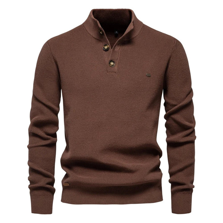 Konrad™ | Pull pour homme élégant avec design à boutons