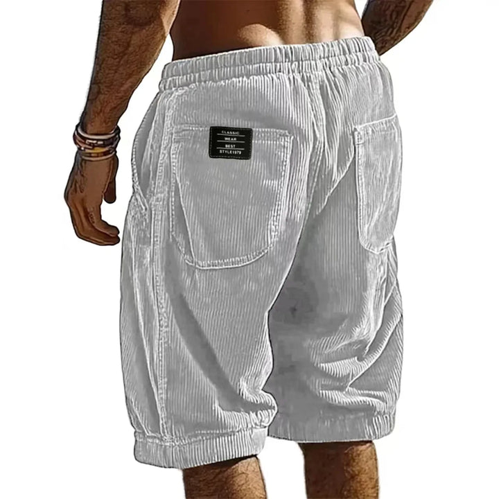 BRYNOUVELLE | SHORT EN VELOURS CÔTELÉ POUR HOMMES