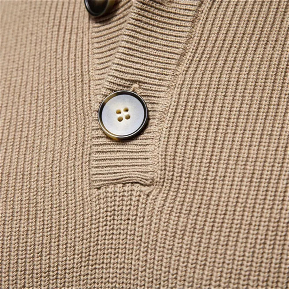 Konrad™ | Pull pour homme élégant avec design à boutons