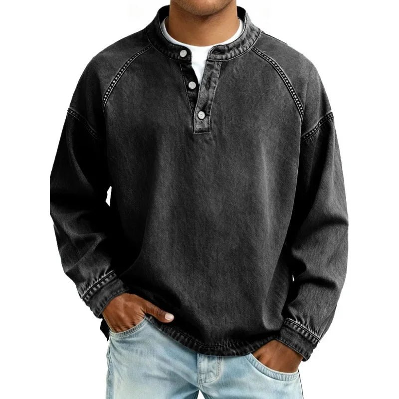 Stanley | Pull Henley Vintage