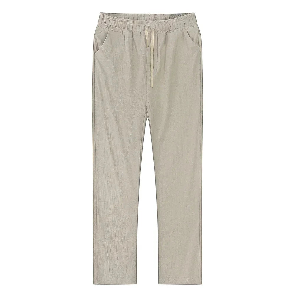 BRYNOUVELLE | PANTALON DE RUE EN LIN POUR HOMME