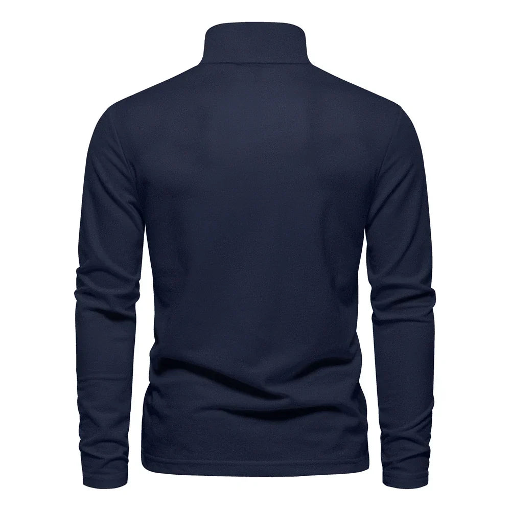 BRYNOUVELLE | T-Shirt à Manches Longues avec Col pour Homme