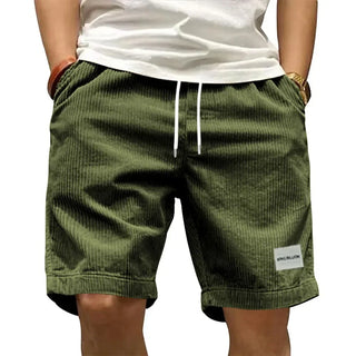 BRYNOUVELLE | SHORTS CARGO EN CORDUROY POUR HOMMES