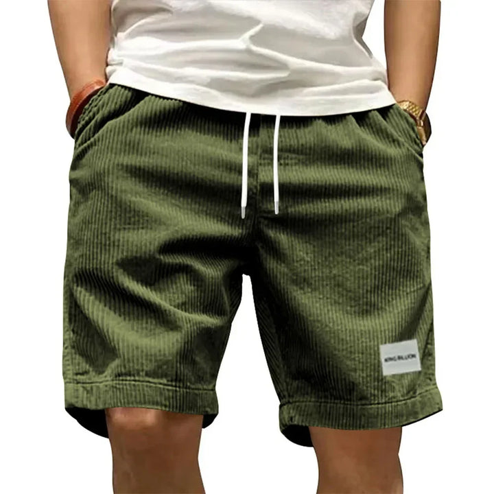 BRYNOUVELLE | SHORTS CARGO EN CORDUROY POUR HOMMES