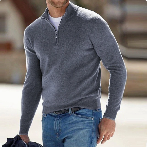 Romeo | Pull zippé élégant