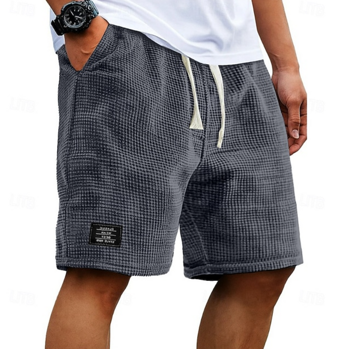 BRYNOUVELLE | SHORT À TEXTURE GAUFRE POUR HOMMES
