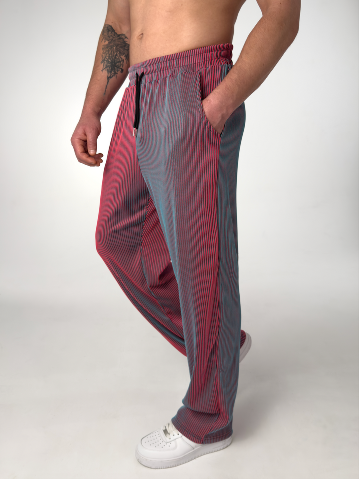 BRYNOUVELLE | PANTALON DROIT À RAYURES POUR HOMMES