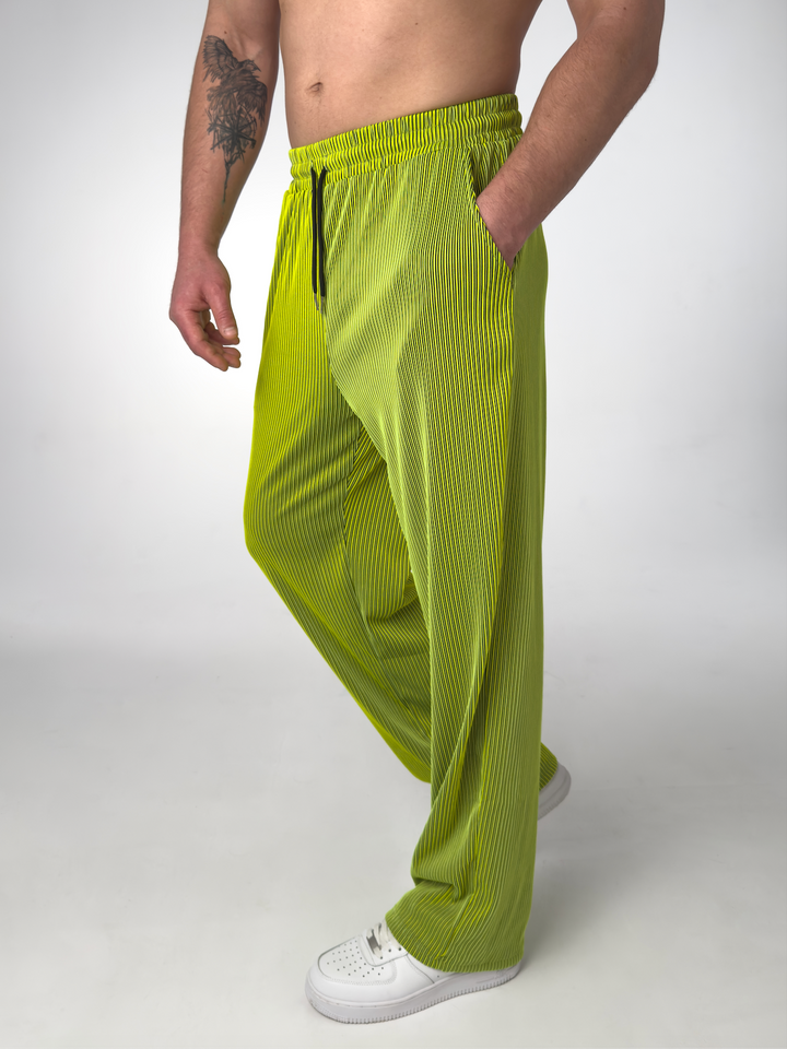 BRYNOUVELLE | PANTALON DROIT À RAYURES POUR HOMMES