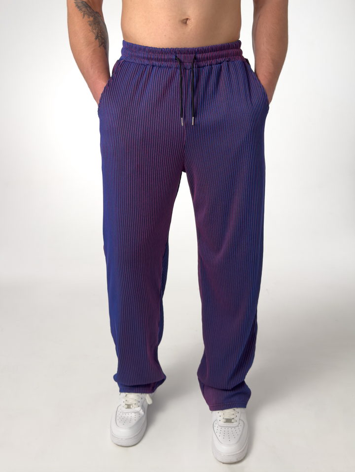 BRYNOUVELLE | PANTALON DROIT À RAYURES POUR HOMMES