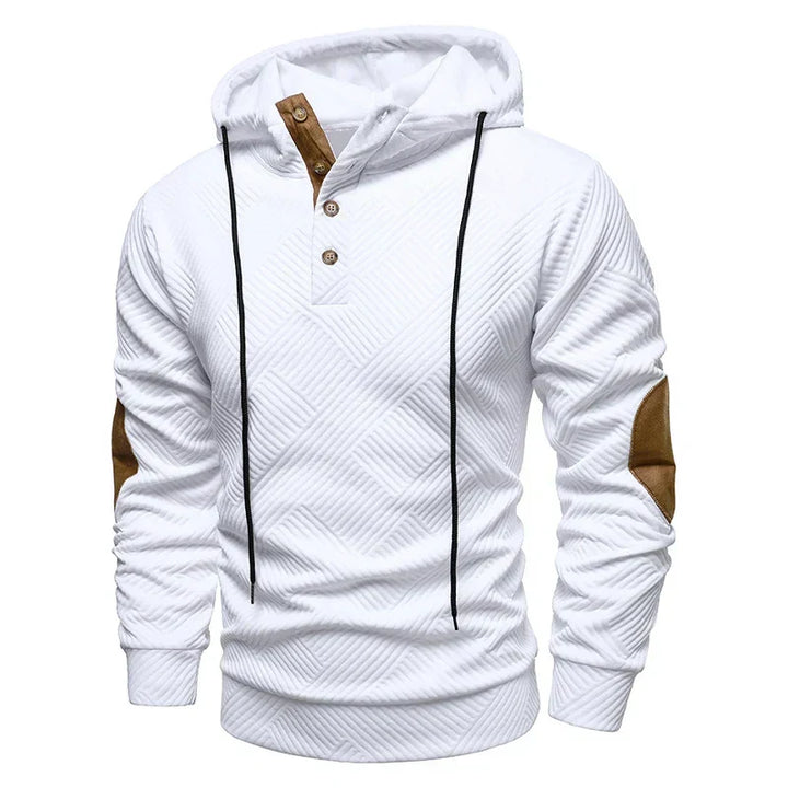 Noah | Sweat à capuche intemporel avec fermeture à boutons
