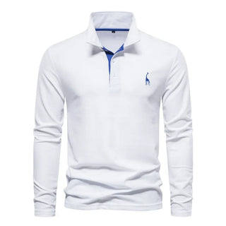 BRYNOUVELLE | T-Shirt à Manches Longues avec Col pour Homme
