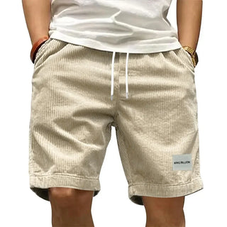 BRYNOUVELLE | SHORTS CARGO EN CORDUROY POUR HOMMES