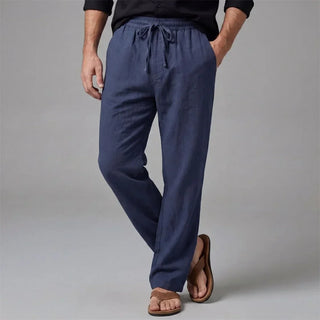 BRYNOUVELLE | PANTALON DÉCONTRACTÉ EN LIN POUR HOMMES