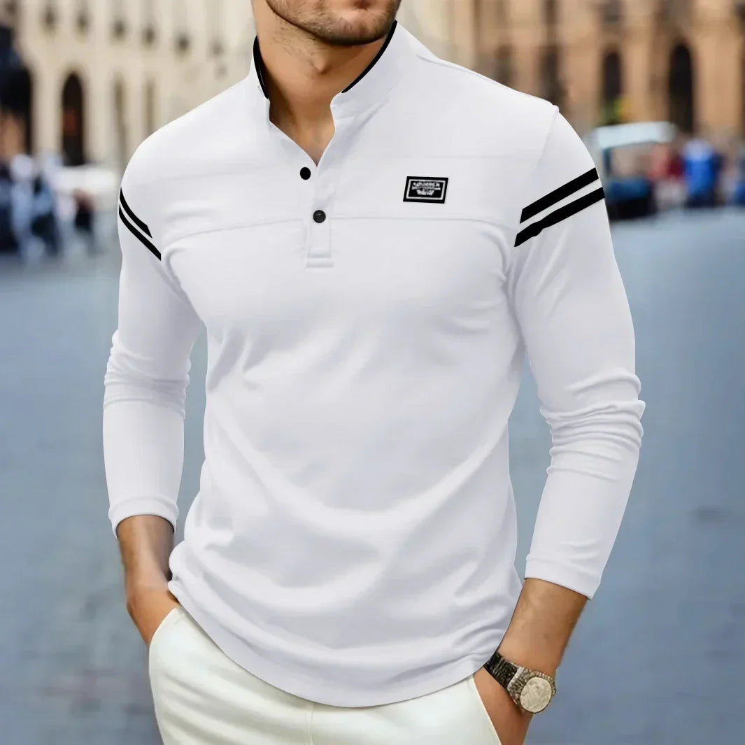 BRYNOUVELLE | T-SHIRT À MANCHES LONGUES MODERNE POUR HOMME