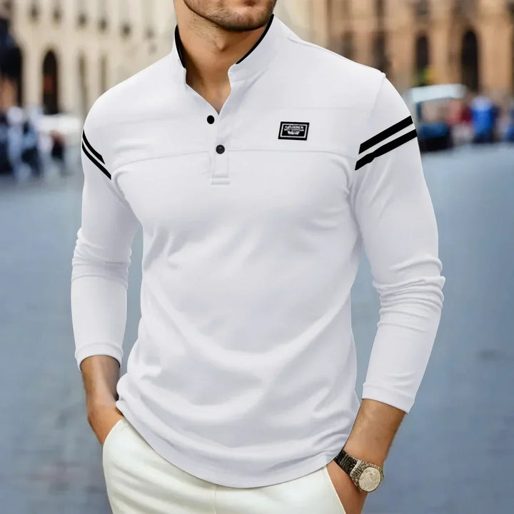BRYNOUVELLE | T-SHIRT À MANCHES LONGUES MODERNE POUR HOMME